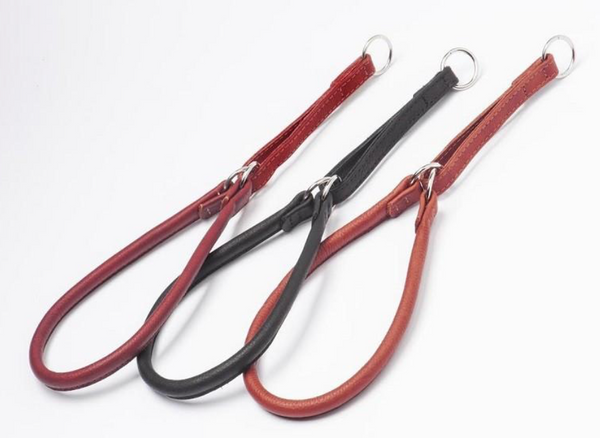 Rolled Leather Martingale